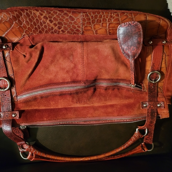 Furla all suede designer bag - Picture 4 of 8